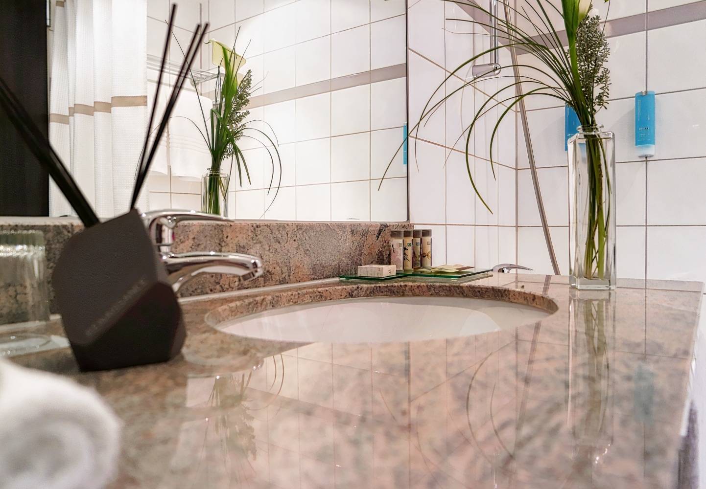 stays by friends Bochum